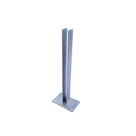 galvanized post bracket for concrete